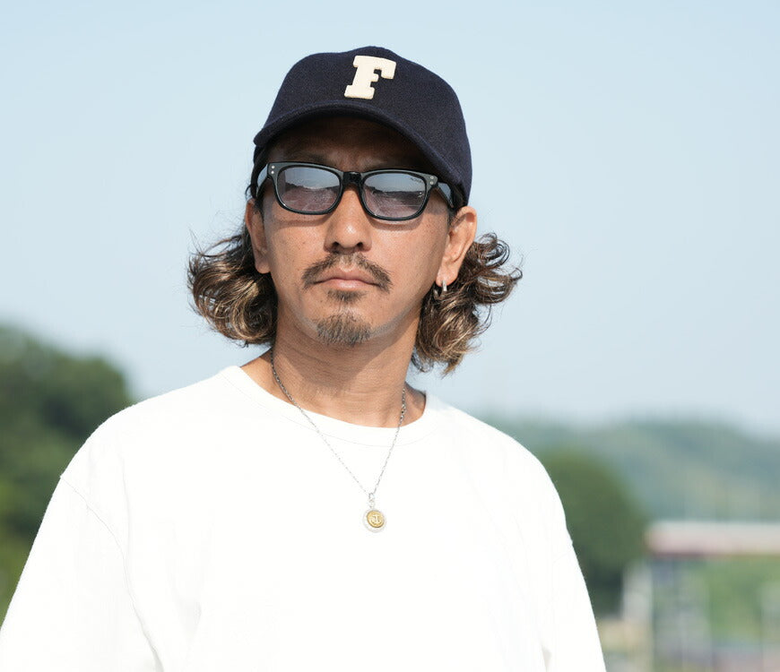 フルカウント FULLCOUNT ウールメルトン ベースボールキャップ 6PANEL DENIM BASEBALL CAP 6843-25