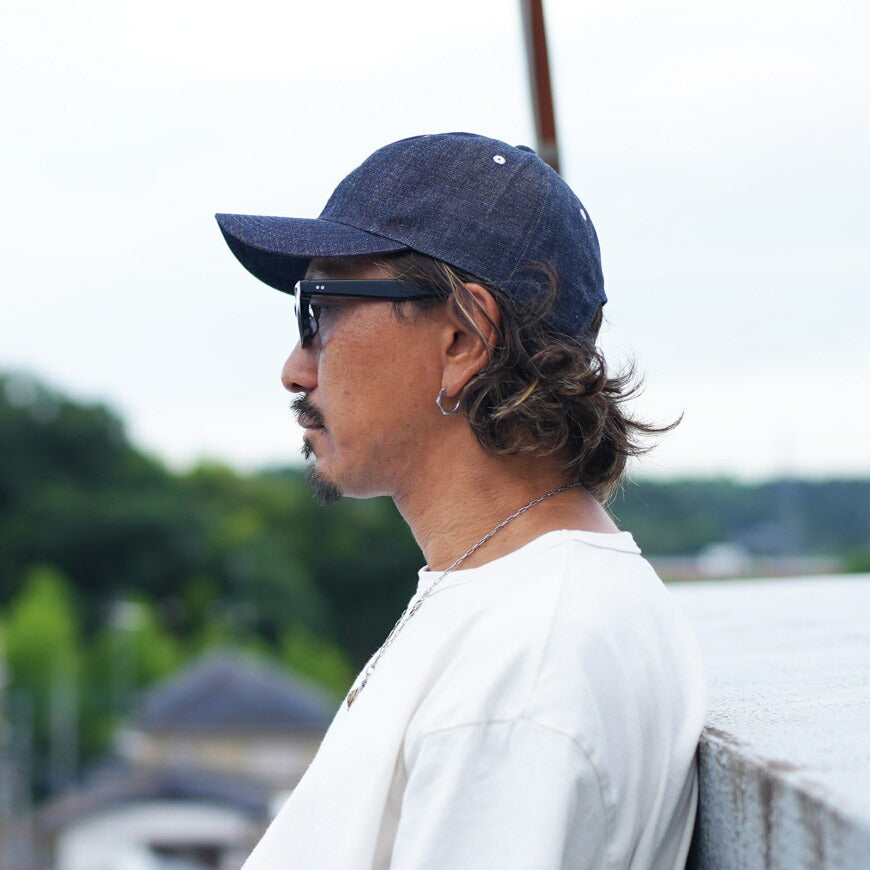 フルカウント FULLCOUNT Topi Baseball Denim 6 Panel 6843