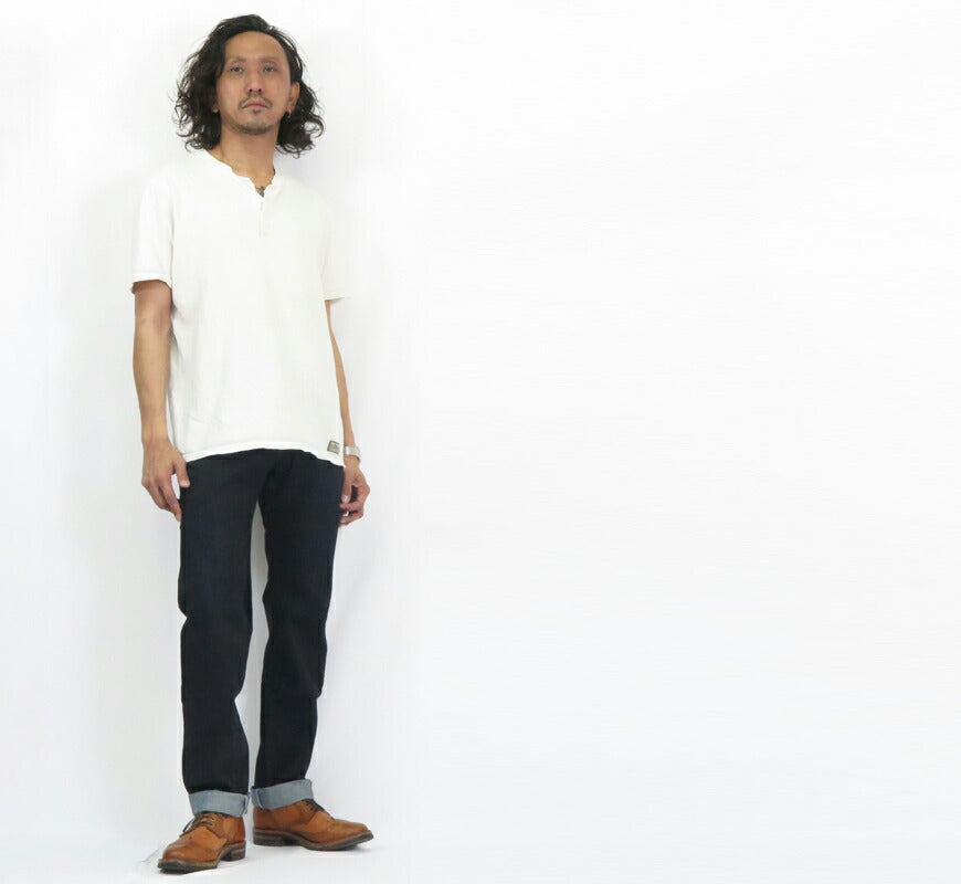 플랫헤드 THE FLAT HEAD FN-3009 14.5oz 테이퍼드 스트레이트 진