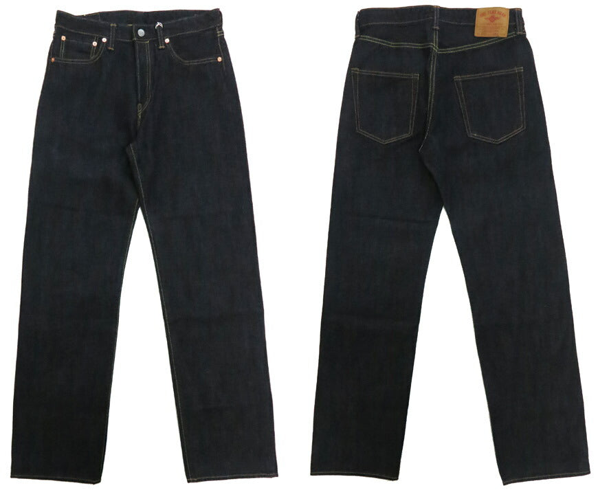 フラットヘッド THE FLAT HEAD 14.5oz 左綾ジンバブエコットン ワイドストレート ジーンズ FN-D111