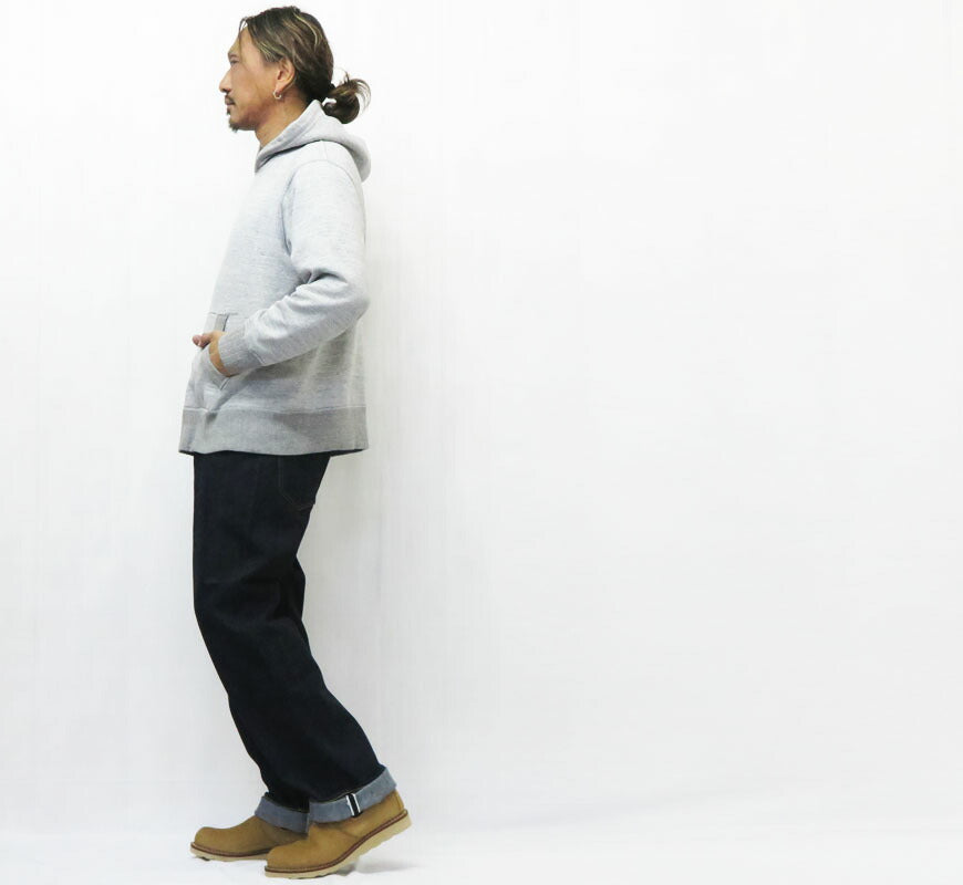 フラットヘッド THE FLAT HEAD 14.5oz 左綾ジンバブエコットン ワイドストレート ジーンズ FN-D111