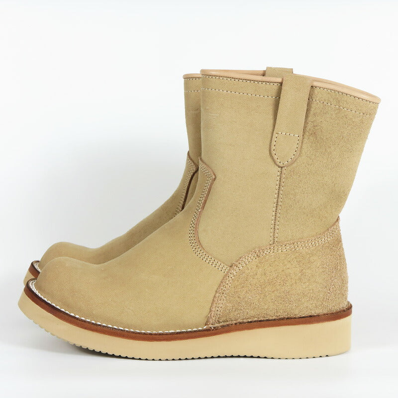 The Flat Head Wildlederstiefel mit Krepsohle FN-FB-002 【Frühjahr/Sommer 2026 Neuheit】