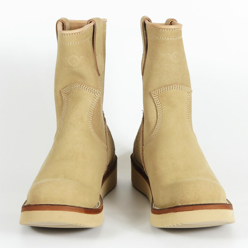 The Flat Head Wildlederstiefel mit Krepsohle FN-FB-002 【Frühjahr/Sommer 2026 Neuheit】