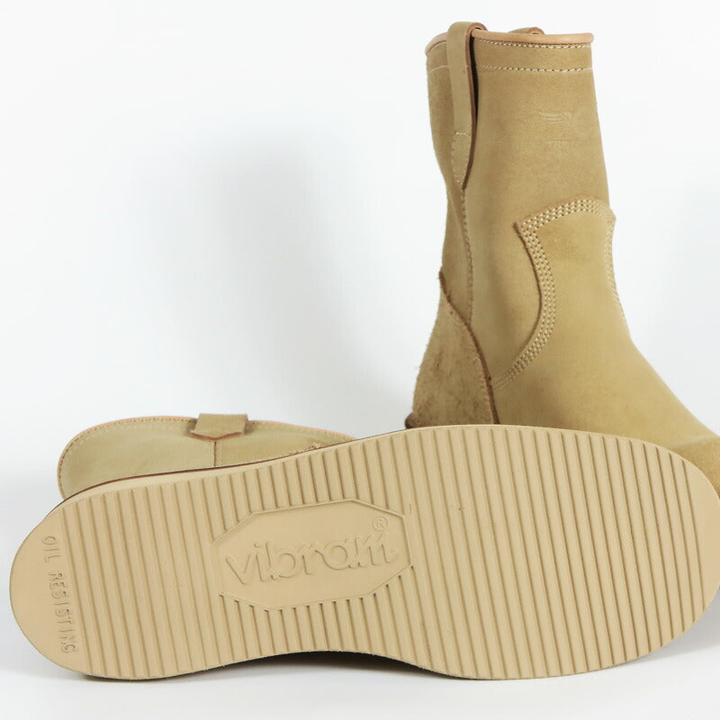The Flat Head Wildlederstiefel mit Krepsohle FN-FB-002 【Frühjahr/Sommer 2026 Neuheit】