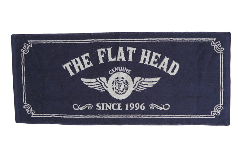 フラットヘッド THE FLAT HEAD ジャガード織り 今治 フェイスタオル 80cm/33cm FN-GT002 【2026年春夏新作】