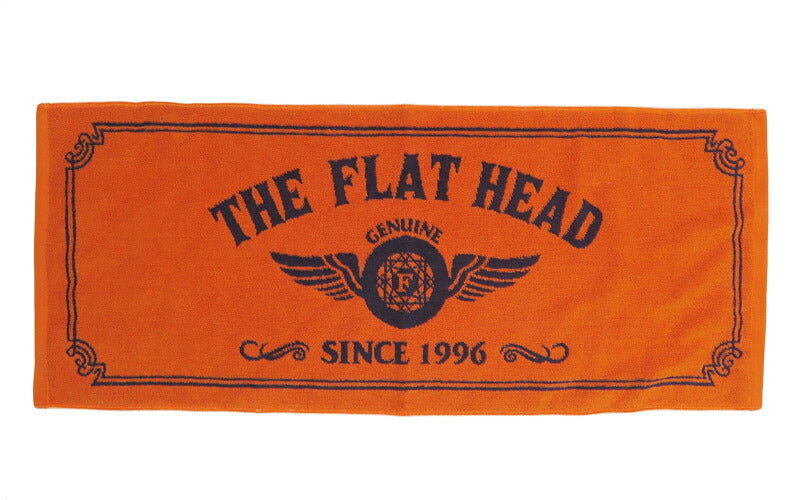 フラットヘッド THE FLAT HEAD ジャガード織り 今治 フェイスタオル 80cm/33cm FN-GT002 【2026年春夏新作】