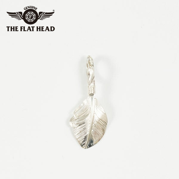 플랫 헤드 THE FLAT HEAD 실버 925 펜던트 탑 하트 페더 오른쪽 방향 FN-JP-204