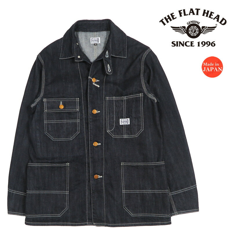 フラットヘッド THE FLAT HEAD 10oz デニム カバーオール FN-OJ-DC002 【2026年秋冬新作】