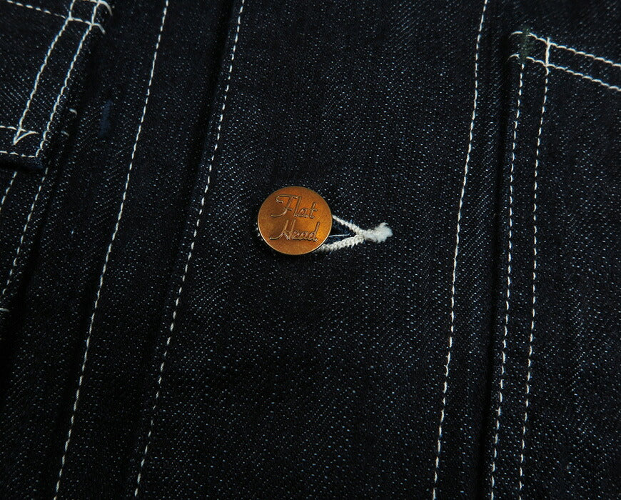 フラットヘッド THE FLAT HEAD 10oz デニム カバーオール FN-OJ-DC002 【2026年秋冬新作】