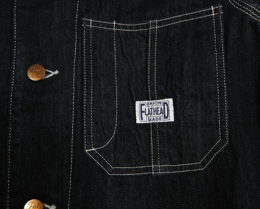 フラットヘッド THE FLAT HEAD 10oz デニム カバーオール FN-OJ-DC002 【2026年秋冬新作】