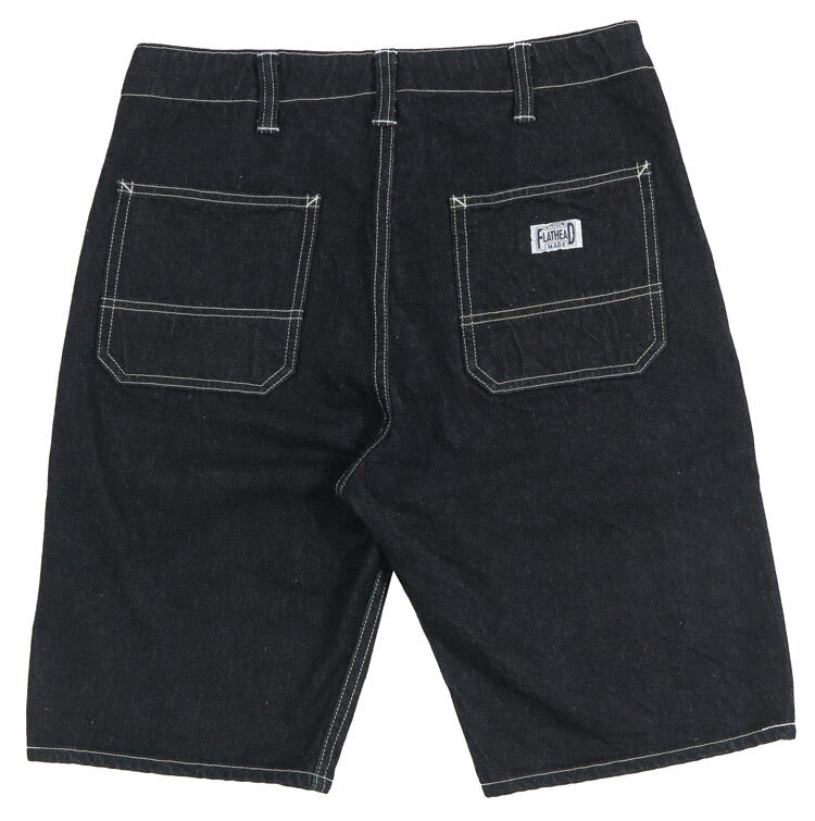 フラットヘッド THE FLAT HEAD FN-S-DP003 12oz デニム ベイカー ショートパンツ ハーフパンツ 【2026年春夏新作】