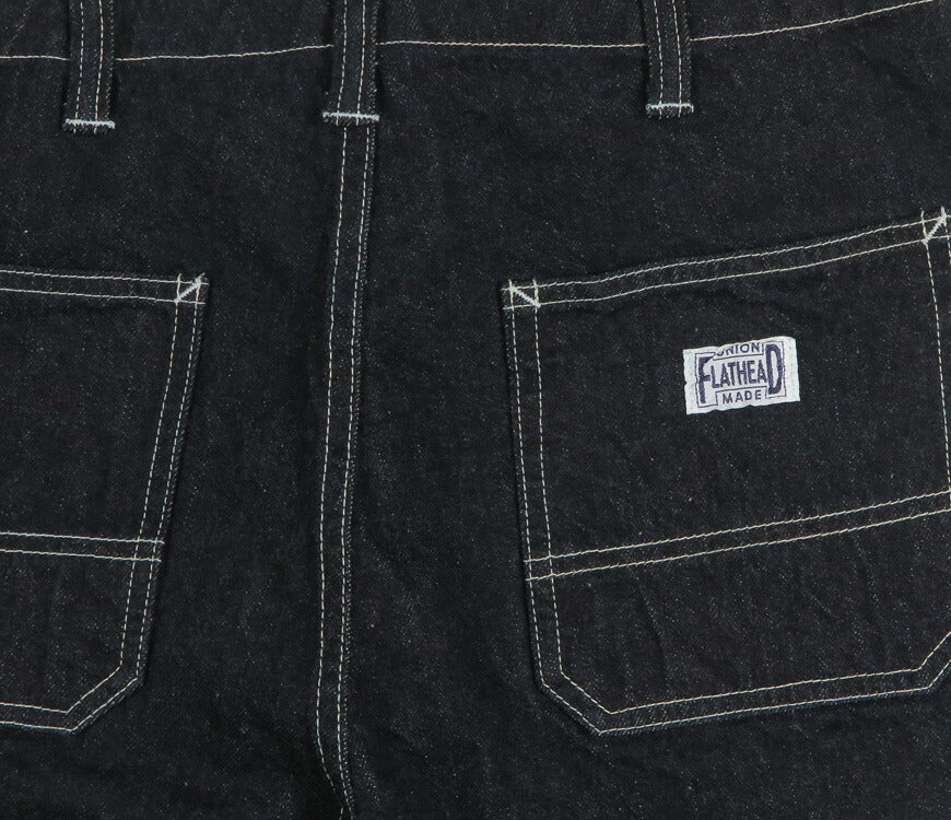 フラットヘッド THE FLAT HEAD FN-S-DP003 12oz デニム ベイカー ショートパンツ ハーフパンツ 【2026年春夏新作】