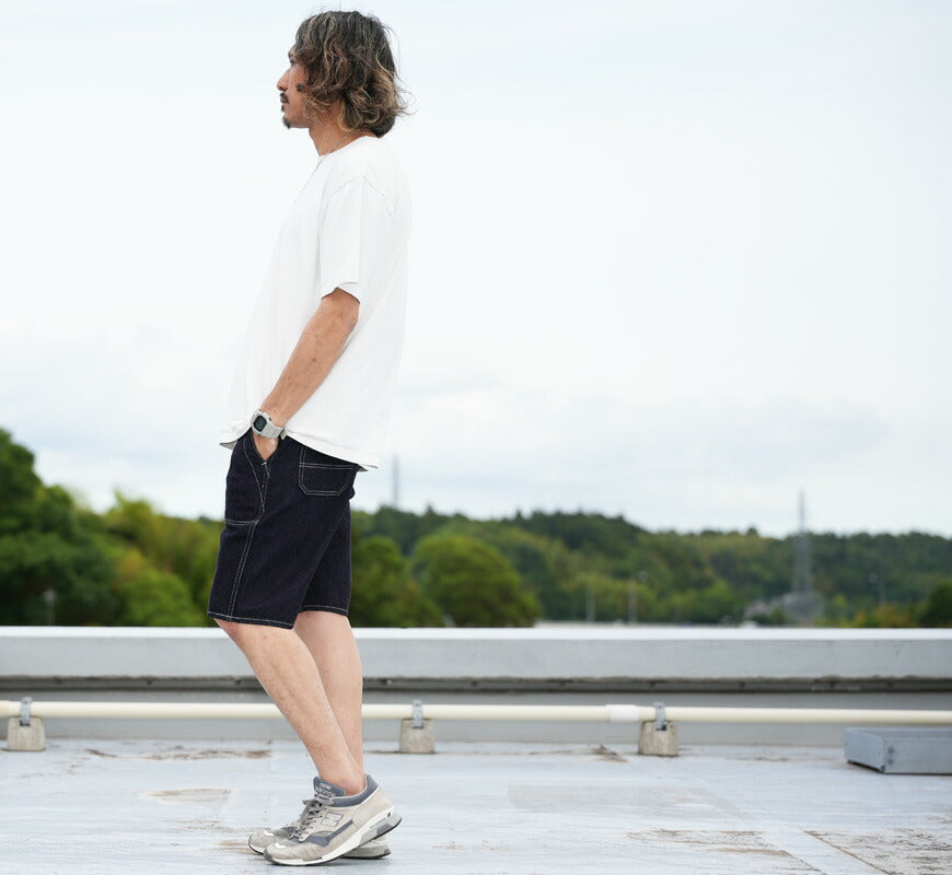 フラットヘッド THE FLAT HEAD FN-S-DP003 12oz デニム ベイカー ショートパンツ ハーフパンツ 【2026年春夏新作】