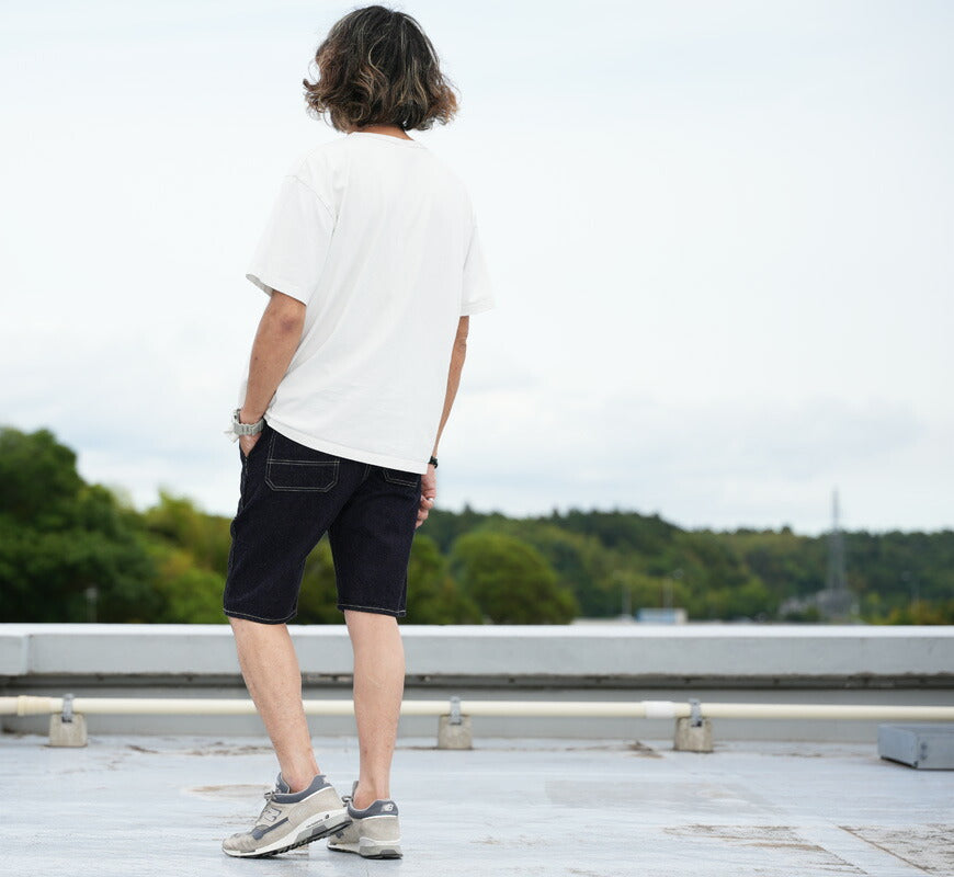 フラットヘッド THE FLAT HEAD FN-S-DP003 12oz デニム ベイカー ショートパンツ ハーフパンツ 【2026年春夏新作】