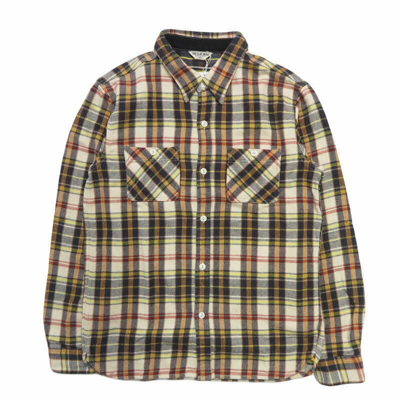フラットヘッド THE FLAT HEAD Kariertes Flanellhemd FN-SNR-014L