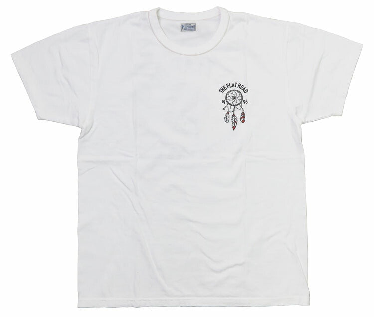 フラットヘッド THE FLAT HEAD Kurzarm T-Shirt "MOTORCYCLE RACE" THC-Serie FN-THC-048【 】