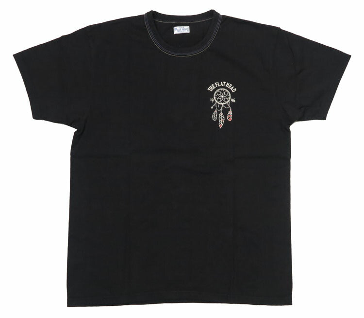 フラットヘッド THE FLAT HEAD Kurzarm T-Shirt "MOTORCYCLE RACE" THC-Serie FN-THC-048【 】