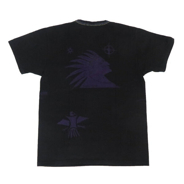 フラットヘッド THE FLAT HEAD เสื้อยืดคอกลมแขนสั้น FRONTIER SPIRIT FN-THC-051