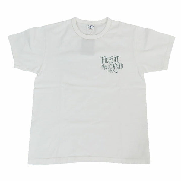 플랫헤드 THE FLAT HEAD 반소매 GENUINE GARMENTS 티셔츠 FN-THC-052