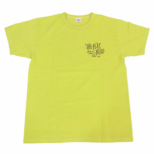 플랫헤드 THE FLAT HEAD 반소매 GENUINE GARMENTS 티셔츠 FN-THC-052