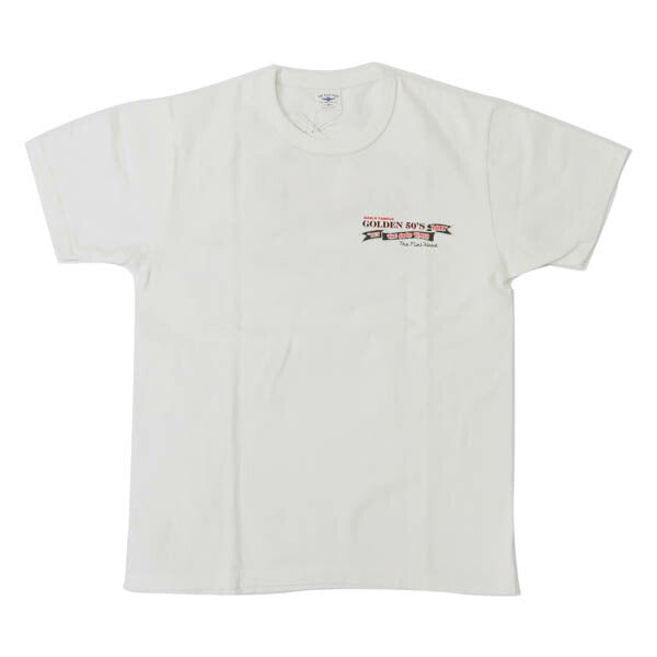 フラットヘッド THE FLAT HEAD เสื้อยืดแขนสั้น GOLDEN 50’s FN-THC-063【คอลเลกชันฤดูใบไม้ผลิ/ฤดูร้อน 2026】