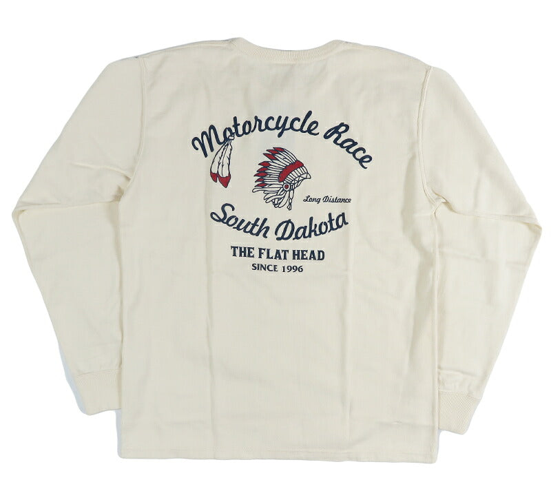 フラットヘッド THE FLAT HEAD 長袖 吊り生地 双糸 ロングスリーブTシャツ