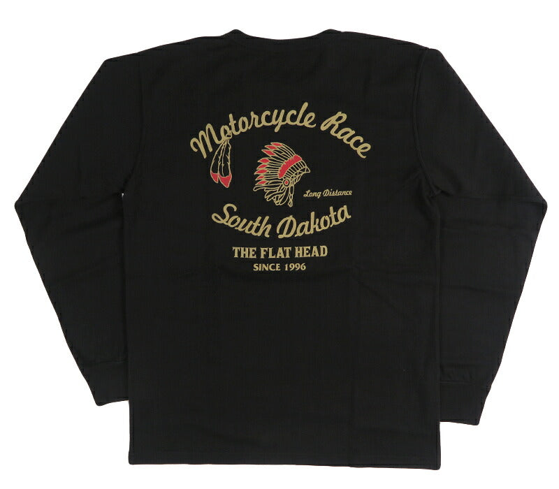 フラットヘッド THE FLAT HEAD 長袖 吊り生地 双糸 ロングスリーブTシャツ