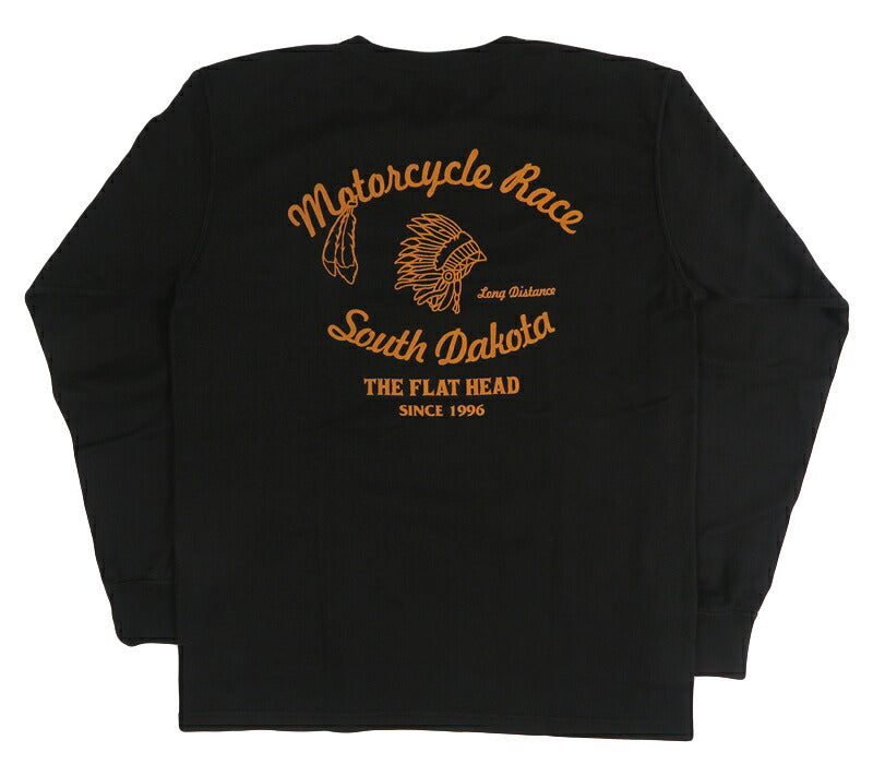フラットヘッド THE FLAT HEAD 長袖 吊り生地 双糸 ロングスリーブTシャツ