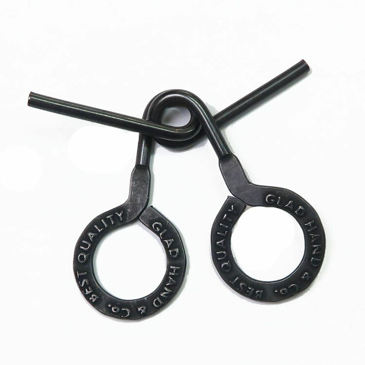 GLAD HAND グラッドハンド 知恵の輪 パズルリング キーホルダー PUZZLE RINGS KEY HOLDER