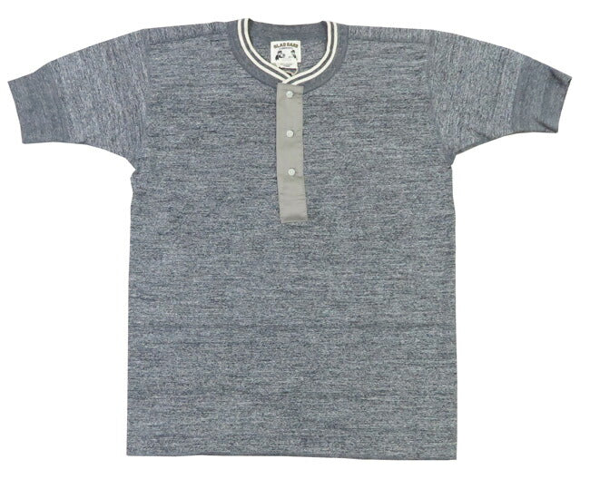 GLAD HAND グラッドハンド 半袖 Tシャツ ヘンリーネック U.S.Aコットン Royal Classシリーズ GH-R-03