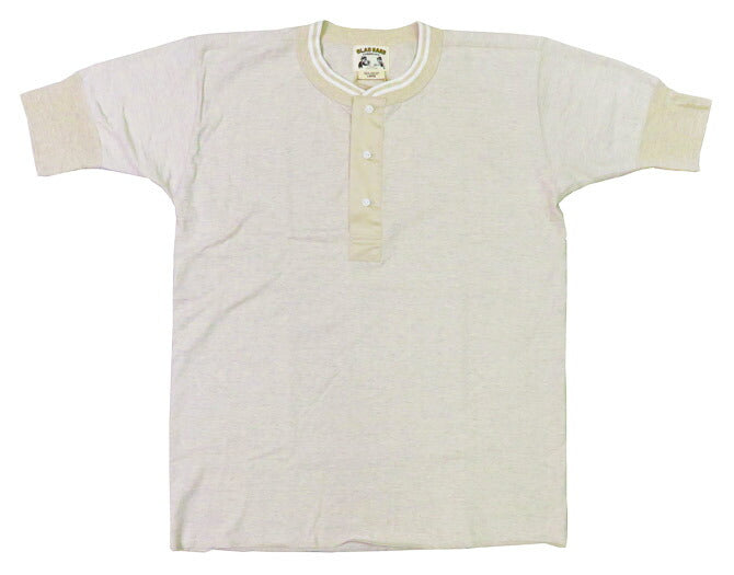 GLAD HAND グラッドハンド 半袖 Tシャツ ヘンリーネック U.S.Aコットン Royal Classシリーズ GH-R-03