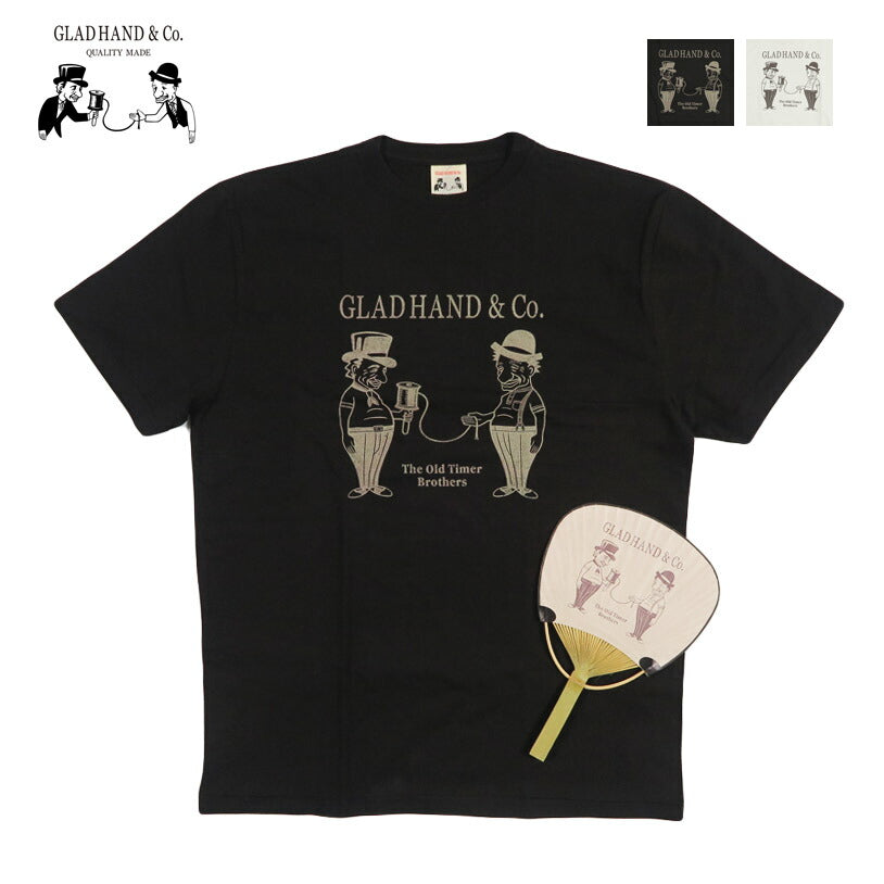 GLAD HAND グラッドハンド 半袖 Tシャツ クルーネック The Old Timer Brothers S/S T-SHIRTS パックTee  GH6201 【2026年春夏新作】