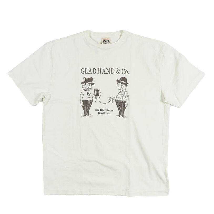 GLAD HAND グラッドハンド 半袖 Tシャツ クルーネック The Old Timer Brothers S/S T-SHIRTS パックTee  GH6201 【2026年春夏新作】