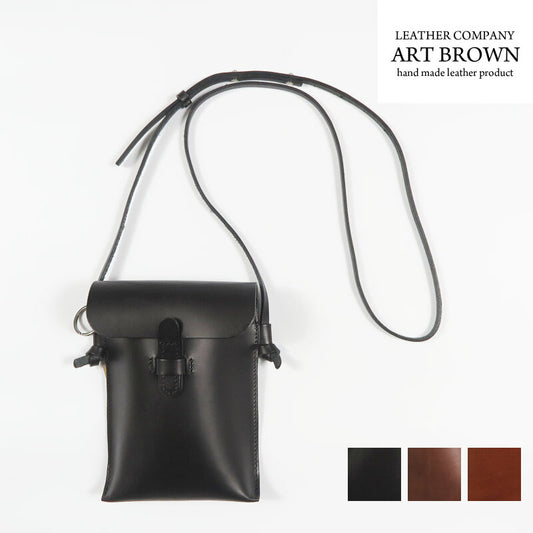 ART BROWN アートブラウン 本革 クラシックショルダーバッグS GNC00058AB 【2026年春夏新作】