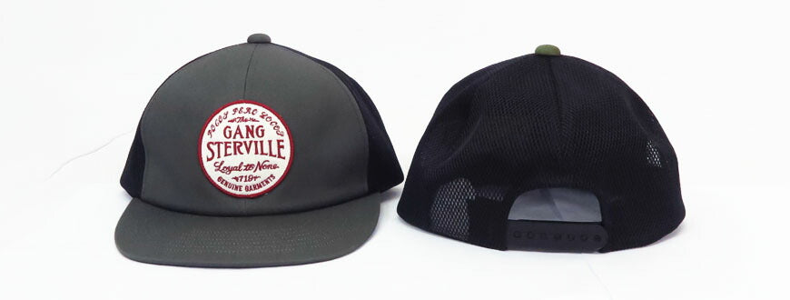 GANGSTERVILLE ギャングスタービル หมวกทรัคเกอร์ CIRCLE SIG GLAD HAND GSV51G01