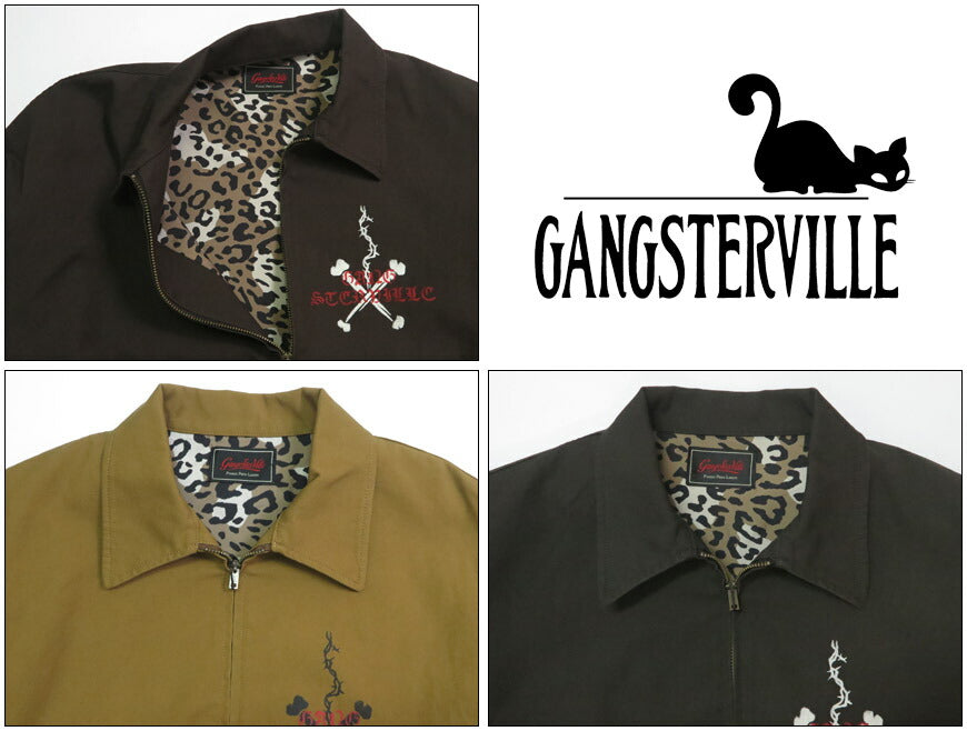 GANGSTERVILLE ギャングスタービル XXX JACKET スイングトップ ジャケット グラッドハンド GLAD HAND GSV5304