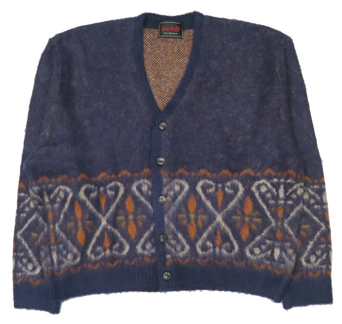 GANGSTERVILLE ギャングスタービル เสื้อคาร์ดิแกนอะคริลิกโมแฮร์ VENICE HEART GLAD HAND GSV5308