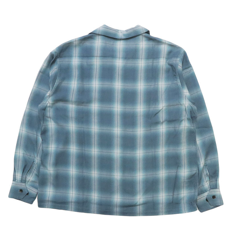 GANGSTERVILLE ギャングスタービル テンセルチェック オープンカラーシャツ GLAD HAND グラッドハンド  LOCOS - L/S SHIRTS  GSV6113 【2026年春夏新作】
