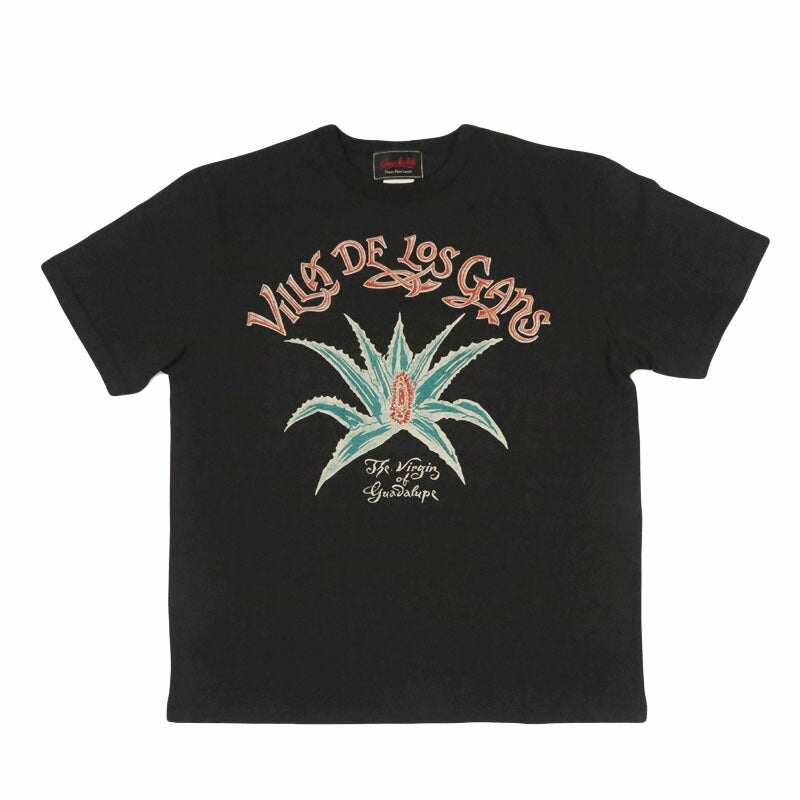 GANGSTERVILLE ギャングスタービル 半袖Tシャツ VILLA DE LOS GANS GUADALUPE GLAD HAND グラッドハンド GSV6122 【2026年春夏新作】
