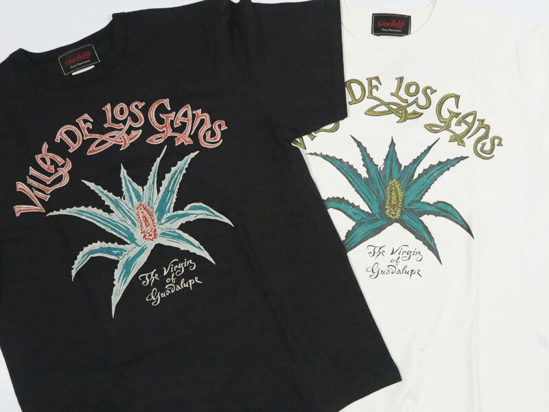 GANGSTERVILLE ギャングスタービル 半袖Tシャツ VILLA DE LOS GANS GUADALUPE GLAD HAND グラッドハンド GSV6122 【2026年春夏新作】