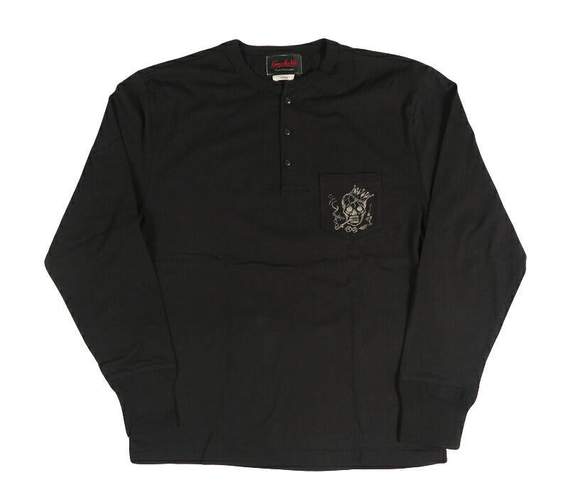GANGSTERVILLE ギャングスタービル 長袖 ヘンリーネックT GAMBLERS - L/S HENRY T-SHIRTS GSV6313 GLAD HAND グラッドハンド【2026年秋冬新作】
