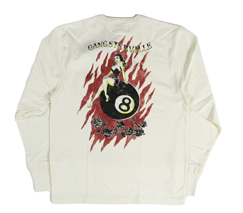 GANGSTERVILLE ギャングスタービル 長袖 ヘンリーネックT GAMBLERS - L/S HENRY T-SHIRTS GSV6313 GLAD HAND グラッドハンド【2026年秋冬新作】