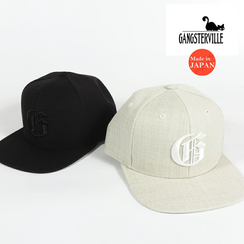 GANGSTERVILLE ギャングスタービル ロゴ刺繍 ベースボールキャップ LOCOS GLAD HAND グラッドハンド GSV63G01 【2026年秋冬新作】