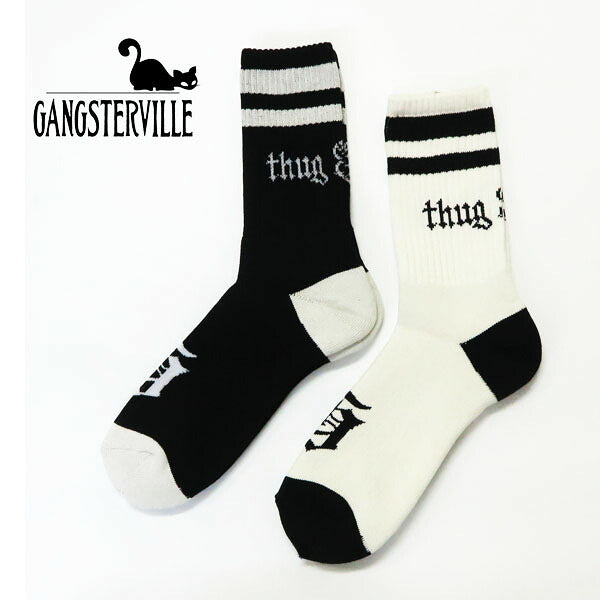 GANGSTERVILLE ギャングスタービル ソックス SACRED HEART 2足パック 靴下 GLAD HAND グラッドハンド GSV99G02
