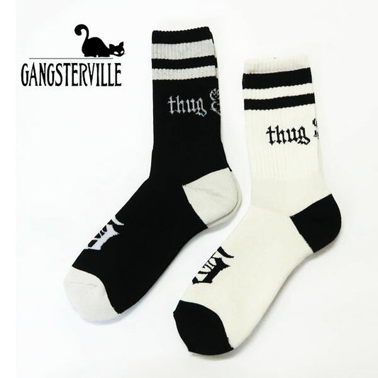 GANGSTERVILLE ギャングスタービル ソックス SACRED HEART 2足パック 靴下 GLAD HAND グラッドハンド GSV99G02