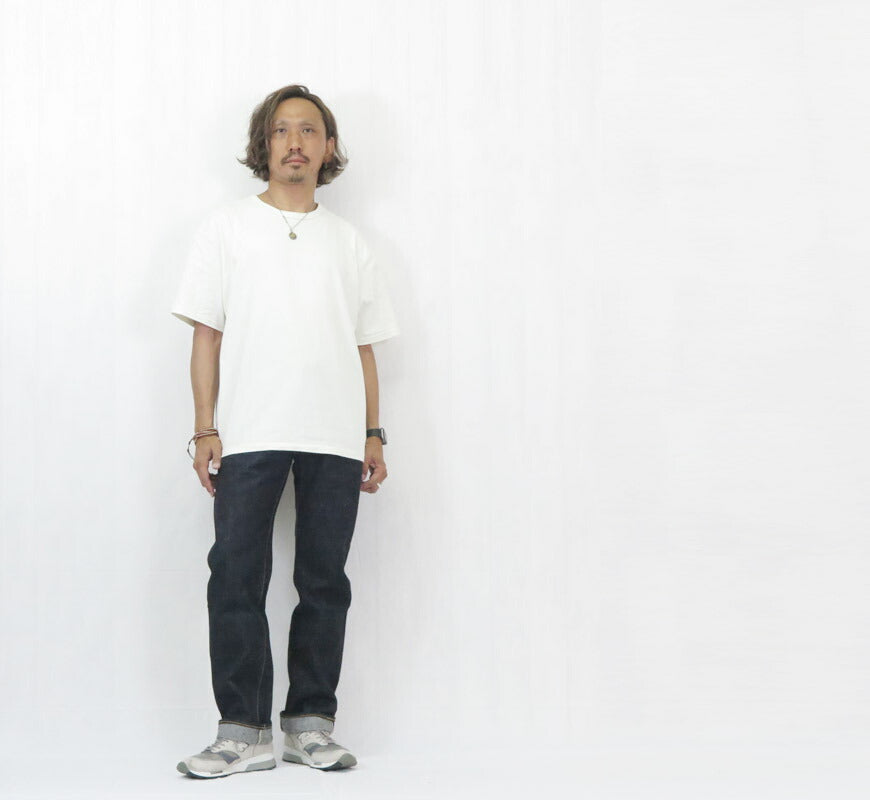 ダルチザン ステュディオ・ダ・ルチザン STUDIO D'ARTISAN Eng geschnittene Straight Godzilla-Jeans 18.oz Denim One Wash GZ-009