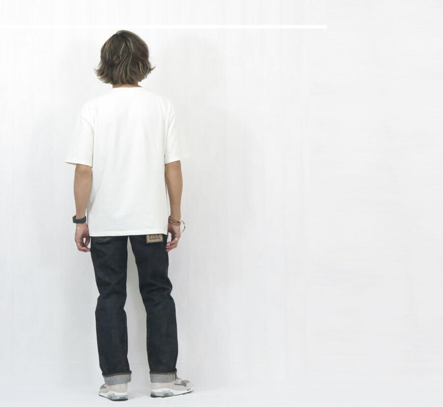 ダルチザン ステュディオ・ダ・ルチザン STUDIO D'ARTISAN Eng geschnittene Straight Godzilla-Jeans 18.oz Denim One Wash GZ-009