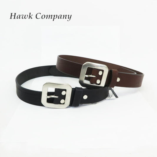 Hawk Company Hawk Company leren riem rundleer 1621