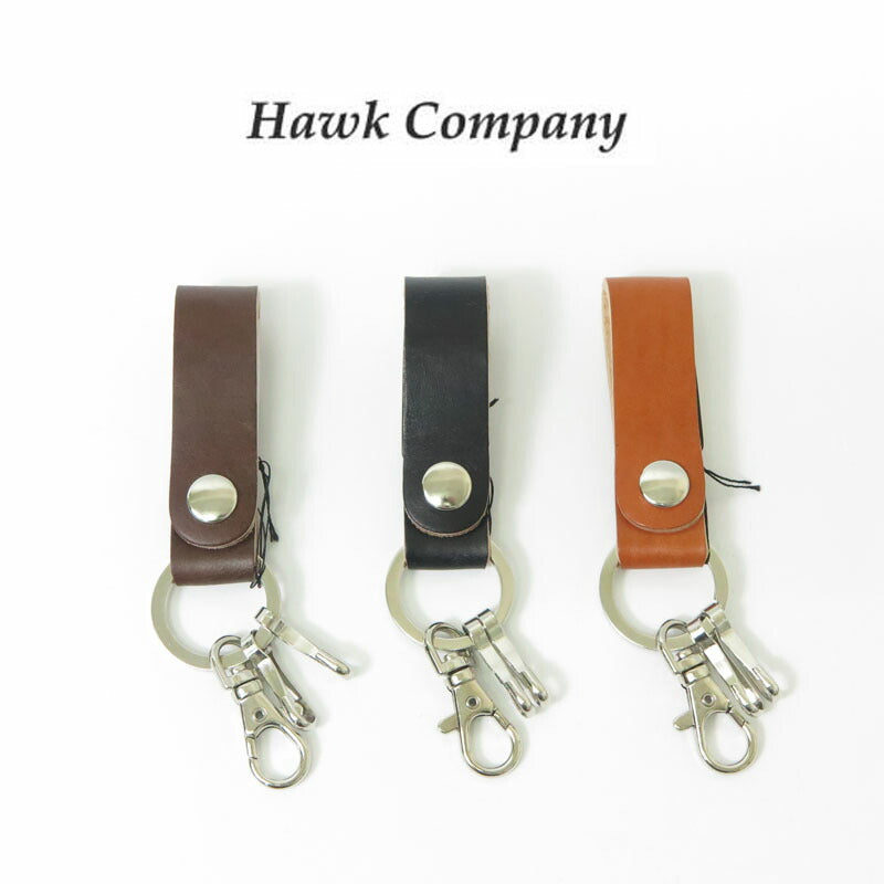 ホークカンパニー HAWK COMPANY レザー キーホルダー  KEY HOLDER 6277