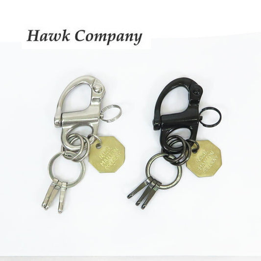 ホークカンパニー HAWK COMPANY カラビナ キーホルダー キーフック ブラス 7551